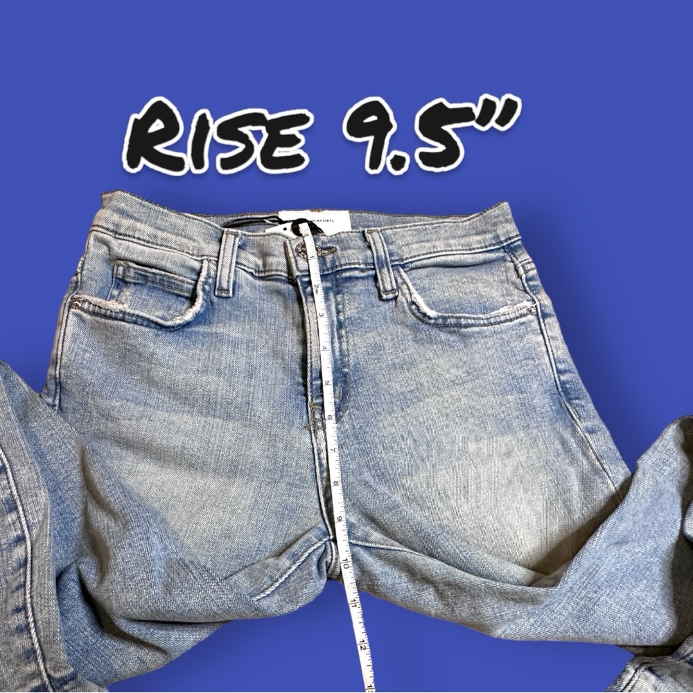 NWT Current/Elliot Stiletto High-Rise Skinny Jeans in Joey Light Vintage. Sz 26 - Picture 7 of 16